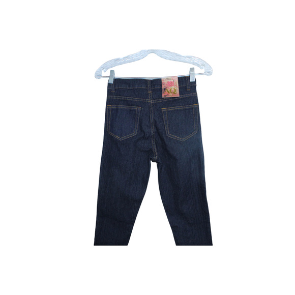 NEW AMERICAN QUALITY DENIM WOMEN'S SIZE 3 HIGH RISE SKINNY BLUE JEANS - Picture 4 of 10